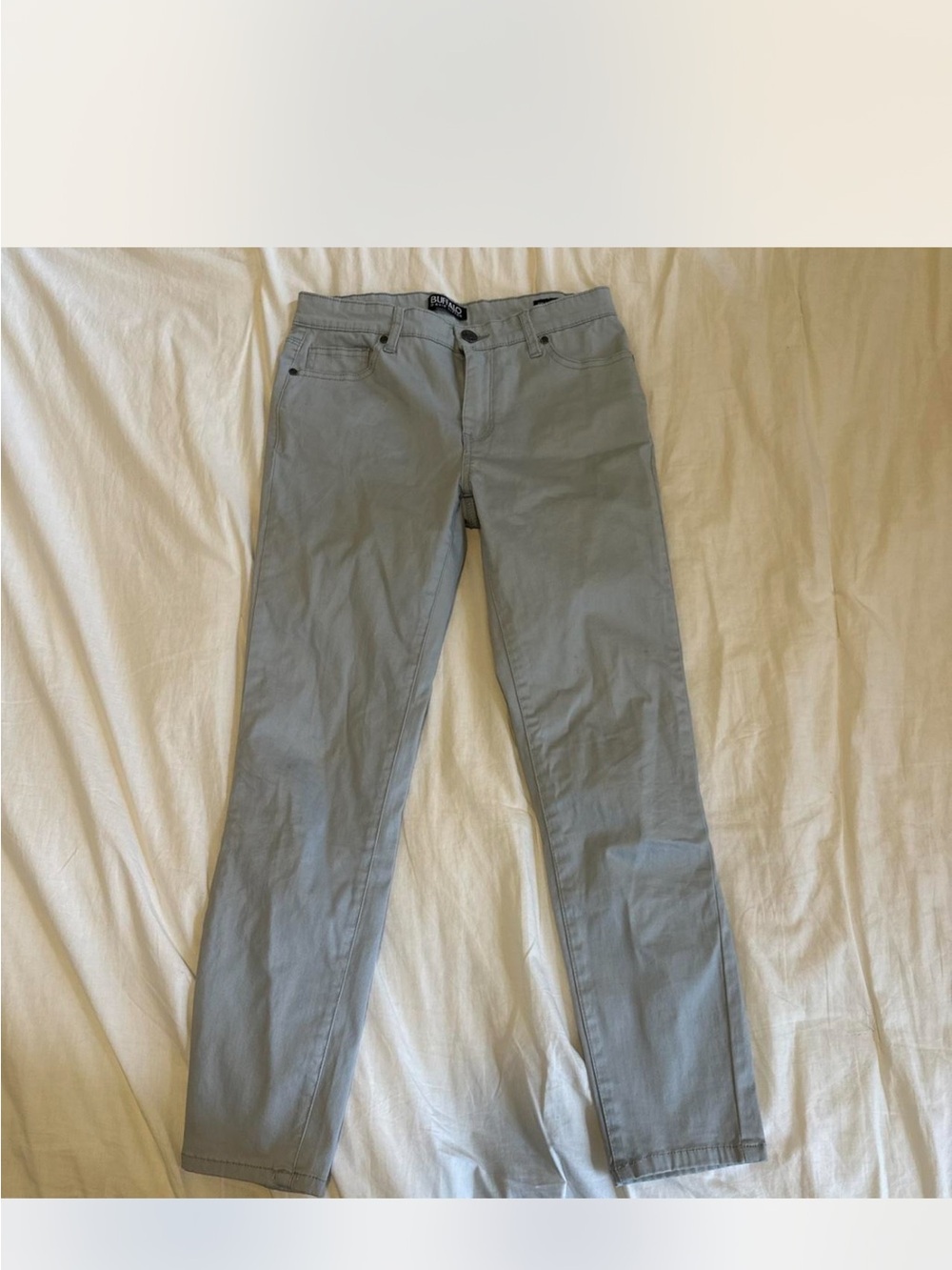 Buffalo David Bitton Womens Mid Rise Stretch Skinny Ankle Grazer Jeans Size 4/27